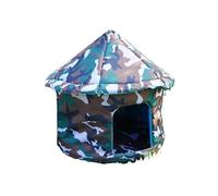 RXJMKCZ Oxford Cloth Stray Cat House, Detachable Washable Cold Resistant Pet Nest for Cats & Small Dogs(D,M40CM)