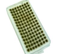 RXKFIGX 120 PCS Grass Tufts Mini Terrain Model Static Resin Scenery Kit for DIY Gaming Decoration Train Landscape Railway Artificial Modeling