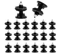 RXKFIGX 25 Pcs Car Interior Door Card Trim Clips Car Panel Mounting Trim Clips Auto Fasteners Door Panel Mounting Clips Durable Plastic Bumper Fastener Clips Door Trim Fixing Clips