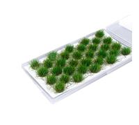 RXKFIGX 32 PCS Static Grass Tufts Plants Model Kit - Mini Terrain for DIY Train Landscape Scenery With Artificial Miniature Deco
