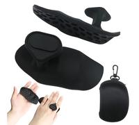 RXKFIGX Gym Grips, Anti-Slip Workout Rubber Weight Grips,Ergonomic Rubber Hand Protector Gloves,for Training and Exercise, Dumbbell,Bar Pad Pull Up Grippers,Hand Gripper Accessories for Men Women