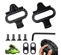 RXKFIGX Replacement Bike Cleats Without Cleat PlatesCompatible Shimano SPD Cleats 2 Pcs for Cycling Shoes, for Men & Women Mountain Bike Shoes Bicycle Cleat Set for Mountain Biking & Indoor C