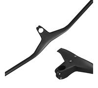 RXL SL Carbon Integrated Handlebar and Stem for Mountain Bikes, 1-1/8'' Riser, UD Matte Finish, 700 * 90mm