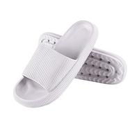 RXLLDOLY Cloud Sliders Women Men Pillow Slides Slippers Non-Slip Pool Sliders Bathroom Sandals Super Soft Flip Flops House Slides for Indoor & Outdoor