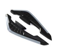 RXLMOTO Compatible With YAMAHA NMAX155 TURBO 2025/NMAX155 2020-2024 Motorcycle Spoiler Scooter Dynamic Wing Winglet Fairing Decoration Stickers(Grey)