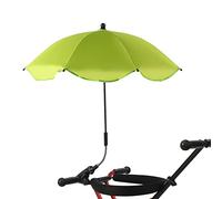 RXMORI Beach Chairs Umbrella, Portable Outdoor Umbrella, Windproof Sunshade, Universal Golfs Carts Rainproof Wheelchairs Accessories for Beach, Sand, Patio, Yard(Green)