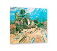 RXNHGJDS Joan Miró Wall Art The Waggon Tracks Famous Art Prints Modern Artwork Abstract Joan Miro Surrealism Canvas Paintings for Living Room Bedroom Home Decoration50x50cm(20x20in) Framed