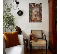 RXNHGJDS Remedios Varo canvas Prints wall art Star Maker famous paintings on canvas surrealism posters Picture for Bedroom Home Decor120x80cm(47x31in) Framed