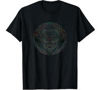RXODXA DMT Machine Elves Ayahuasca Psychedelic T-Shirt Black