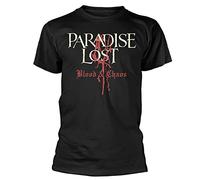 RXODXA Paradise Lost-Blood and Chaos Logo T-Shirt Black