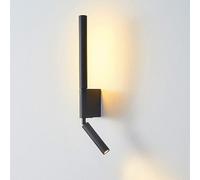 RXPVUXE 16.5 Inch Linear Wall Sconce Adjust Bedside Decor Wall Lamp Up Down LED Wall Light Fixture, Post Light 5W+3W Alumiunm Lighting Fixture for Bedroom Bedside Living Room Hallway