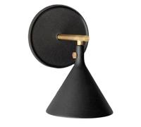 RXPVUXE Black Rustic Wall Light Fixture Vintage Industrial Iron Wall Sconce Simple Geometric Wall Mount Lamp, E27 Hardwired Art Decor Wall Lighting Fixture for Hallway Aisle Bathroom Bedside