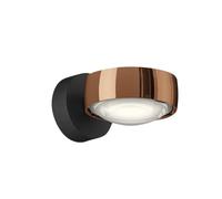 RXPVUXE Globe LED Wall Sconce Up Down Modern Wall Light Fixture 6W Aluminum Wall Washer With Glass Lens Shade, Indoor Mini Decor Lighting Fixture For Bedroom Living Room Hallway Corridor