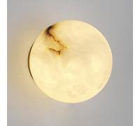 RXPVUXE Natural Marble Wall Sconces Globe Alabaster Wall Lights