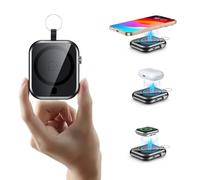 RXRBDA Magnetic Power Bank 10000mAh with Detachable Lanyard-3-in-1 Magnetic Wireless Charger,22.5W PD Fast Charging,Compact Portable Battery Pack for iPhone 16/15/14/13/12,Apple Watch & AirPods