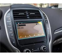 RXRJSU Car GPS Navigation Screen Protector For Lincoln For MKC For MKZ For MKS For MKT For MKX 2016 2017 Interior Tempered Glass Protect Film Screen Protector Navigation Protective Film