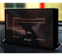 RXRJSU For A3 8V 2012 2013 2014 2015 2016 2017 2018 2019 8" Inch Navigation GPS Screen Protector Tempered Glass Film Car Accessories Screen Protector Navigation Protective Film