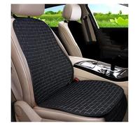 RXRJSU For A3 For A5 D2 X45 Car Seat Cover Front/Rear Flax/Linen Cushion Protector Pad Black/Red/Beige/Grey/Coffee/Brown Seat Covers Pair(BlackWhite Front 1pc)