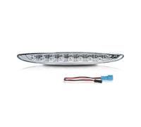 RXRJSU For Cooper R50 R53 Hatchback 63256935790 1PC Red 8-LED High Mount Third 3rd Brake Stop Light Tail 2002-2006 First Gen 3RD Third Rear Light Brake Light(Clear Lens)