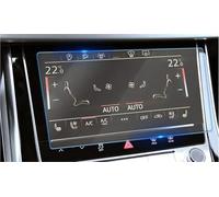 RXRJSU For Q8 2018 2019 2020 2021 Car Multimedia Video GPS Navigation LCD Screen Tempered Glass Protective Film Anti Scratch Screen Protector Navigation Protective Film(Style B)