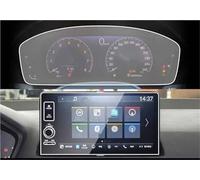 RXRJSU GPS Navigation Screen For Civic 2022 11th Instrument Protective Tempered Glass Film Car Interior Sticker Screen Protector Navigation Protective Film(GPS and instrument)