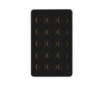 RXRJSU LED 3rd Brake Light F1 Style 15 Rear Third Strobe Flashing Tail Stop Universal Replacment Parts 3RD Third Rear Light Brake Light(Black Shell)