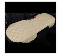 RXRJSU Rear Seat Cushion Protection Covers Back Three Piece Car Cover Protector Universal Winter Warm Auto Seat Covers Pair(Rear Cushion Beige)