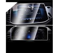 RXRJSU Screen Cover Film For Benz For E-class 2024 Car GPS Navigation Center Touch And Dashboard Tempered Glass Screen Protector Film Full Screen Protector(Dashboard and gps)