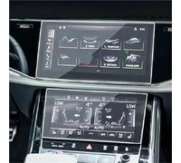 RXRJSU Screen Cover Film For Q7 For Q8 2020 2021 Car GPS Navigation Film LCD Screen Tempered Glass Protective Film Anti-scratch Film Accessories Full Screen Protector