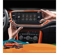 RXRJSU Screen Cover Film For VW For T-ROC For T ROC 2018 2019 2020 2021 8 Inch Car GPS Navigation Tempered Glass Screen Portective Film Auto Interior Accessorie Full Screen Protector