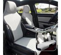 RXRJSU Seat Covers Auto Car Seat Cushion Cover Four Seasons Universal Half Package For BYD For Song For PLUS For PRO(Light Gray Set)