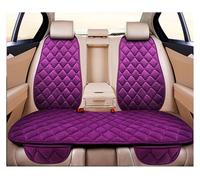 RXRJSU Seat Covers Car Seat Cover Front Rear Cushion Protector Pad Black/Red/Beige/Grey/Coffee/Brown For Kadjar F3 X45(Purple Rear 1 piece)
