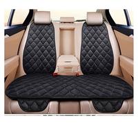 RXRJSU Seat Covers Car Seat Cover Front Rear Cushion Protector Pad Black/Red/Beige/Grey/Coffee/Brown For Kadjar F3 X45(Black Rear 1 piece)