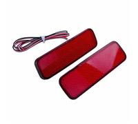 RXRJSU TailLight Lamps Lens Cover For Transit Van Custom Connect 2013-up Red LED Rear Bumper Reflector Brake Stop Tail Light Lamps