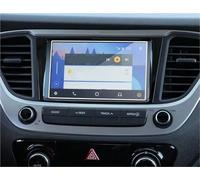 RXRJSU Tempered Glass Protective Film For Hyundai For Accent Sedan 2018 2019 2020 2021 GPS Navigation Screen Steel Control Screen Protector Navigation Protective Film