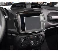 RXRJSU Tempered Glass Screen Protector Film For Jeep For Renegade For Uconnect 8.4 Inch 2018 2019 Navigation Screen Protector Navigation Protective Film