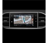 RXRJSU Tempered Glass Screen Protector Film For Peugeot 308 408 508 Car 9.7 Inch 2016-2019 Navigation Infotainment GPS Radio Screen Protector Navigation Protective Film