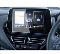 RXRJSU Tempered Glass Screen Protector Film For Suzuki Sx4 For S-cross 2022 9 Inch Car Infotainment Radio GPS Navigation Interior Screen Protector Navigation Protective Film