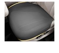 RXRJSU Universal Car Seat Cushion Leather Breathable Hole Summer Interior Cover Four Seasons Automotive Parts Seat Covers Pair(1PC Black Seat G)
