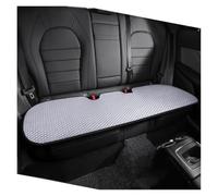 RXRJSU Universal Ice Silk Car Seat Covers Summer Cool Full Set Sweat Absorption Auto Cushion Pad Accessories Seat Covers Pair(Rear Pad Grey)