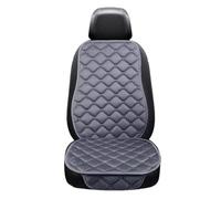 RXRJSU Winter Car Seat Cushion Plush Antifreeze Interior Anti Heating Small Square Pad Backrest Three Pieces Seat Covers Pair(C)