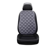 RXRJSU Winter Car Seat Cushion Plush Antifreeze Interior Anti Heating Small Square Pad Backrest Three Pieces Seat Covers Pair(A)