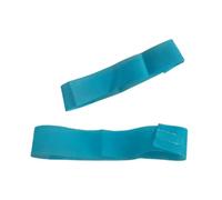 RXSHOPY® Unisex Disposable Non-Woven Blue Convenient Closure Professional Facial Headband Elastic Skin Care for Salon, Parlour, Spa, Beauty Care, Gym (11.5" X 1.5", 100)
