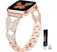RXXR iWatch Strap Compatible with Apple Watch Series 7/SE/6/5/4/3/2/1 - Women's 41 mm Replacement Strap for 41/40/38 mm