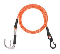 RXZIXYL 1/10 RC Crawler Kinetic Winch Strap,50cm Escape Rope,Rescue Trailer Hook for 1/8 1/10 LCG Chassis Axial SCX10 I II Capra RR10 TRX4 (Orange), (B88189)