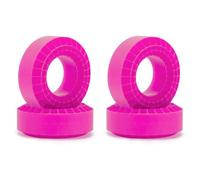 RXZIXYL 1.9'' Tires Soft Silica Gel Anti Foams Insert 108x42mm for 1/10 RC Crawler Rigs TRX4 SCX10 III CJ-7 Capra BRX01 TF2 GEN8 (Soft Purple 4pcs)