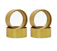 RXZIXYL 1.9Inch Beadlock Brass Wheel Rim RC Brass Internal Beadlock Ring Clamp Ring 92g/1Pcs Wheel Weight Fit 1.9 Brass Counter Weights for 1/10 RC Crawler Car Axial SCX10 II 90046 TRX4 TRX6, B88127