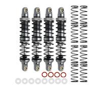 RXZIXYL 4-Pack Front Rear RC Shock Absorber 70mm 80mm 90mm 100mm 110mm 120mm Adjustable Assembled Spring Damper Axial SCX10 Oil Damper for 1/10 RC Crawler Car AXI03007 RBX10 D90 TRX4…