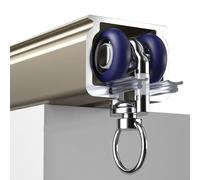 ry ain Rods for Ceiling or Wall Adjustable 50 600cm Universal Bearing Trac Supports Heavy ains up to 40kg Ele Window Treatment Solut.