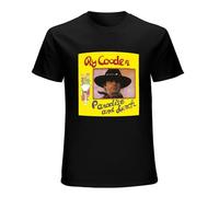 Ry Cooder Paradise and Lunch Men's Black T-Shirt Unisex Tee 3XL